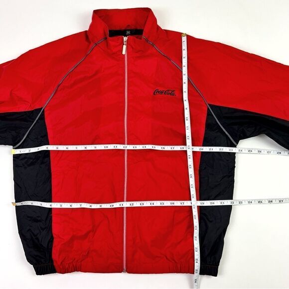 Vintage 90s Coca Cola Windbreaker Jacket Size M - Picture 10 of 10